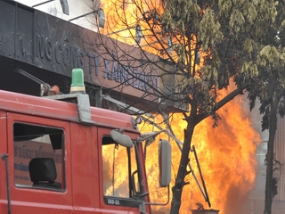 Hà Nội: Cháy nổ lớn tại cây xăng gần Viện 108