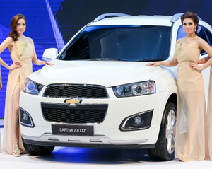 Chevrolet Captiva 2014 ra mắt tại Thái Lan