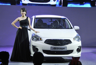 Mitsubishi Attrage giá từ 468 triệu tại Việt Nam