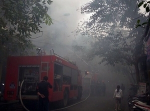 Cháy lớn tại khu phố cổ Hà Nội