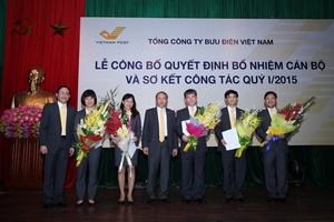 Bưu điện Việt Nam bổ nhiệm nhiều cán bộ