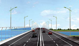 Đồng ý xây cầu 9,5km vượt sông Hồng