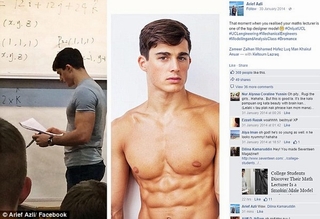 Thầy dạy toán hot nhất thế giới từng xấu hổ vì là người mẫu