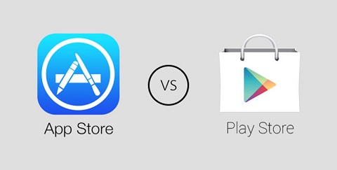 Play Store và App Store trong cuộc chiến hút người dùng