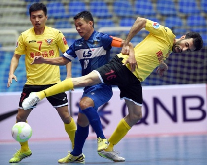 Thái Sơn Nam đại thắng ĐKVĐ giải futsal Trung Quốc
