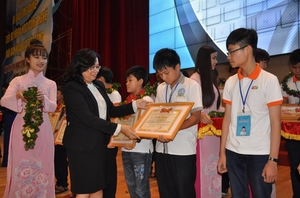 Đoàn Tp.HCM đoạt giải Nhất Hội thi tin học trẻ toàn quốc 2015