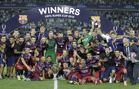 Barcelona đăng quang Siêu Cúp châu Âu đầy kịch tính