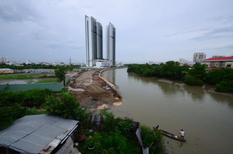 TP. Hồ Chí Minh: Lấp hàng nghìn m2 rạch để xây cao ốc