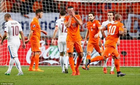 Hà Lan lần đầu tiên vắng mặt tại một kỳ Euro kể từ năm 1984!