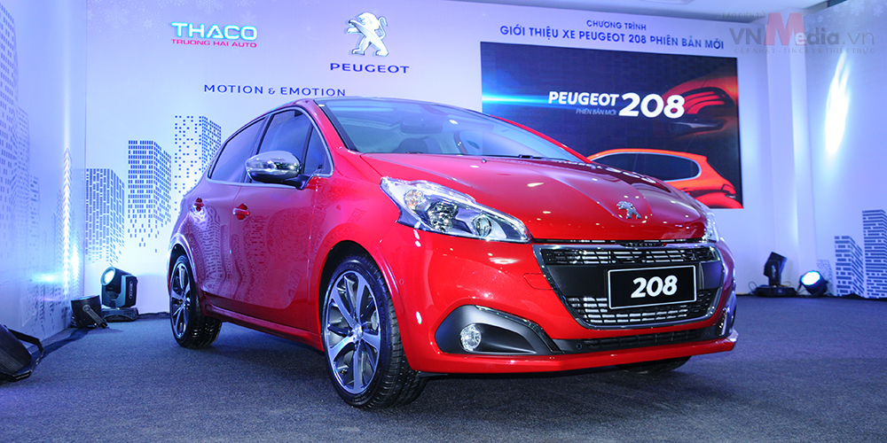 Peugeot 208 2016 giá 895 triệu tại Việt Nam