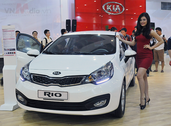 Rio - mẫu xe Kia nhập bán chạy nhất tại Việt Nam