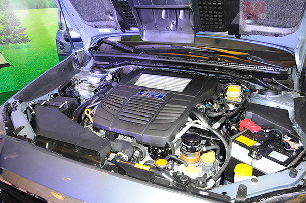 Khối động cơ chỉ 1,6 lít của Subaru Levorg nhưng có sức mạnh tương đương động cơ thường 2,5 lít