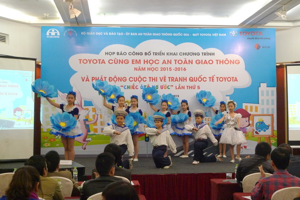 Toyota đã gặt hái nhiều thành công trong chương trình tuyên truyền an toàn giao thông cho trẻ em