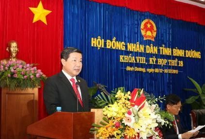 Ông Trần Thanh Liêm giữ chức Chủ tịch tỉnh Bình Dương