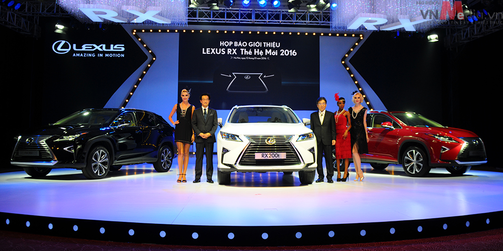Lexus RX 2016 giá từ 3,06 tỷ tại Việt Nam