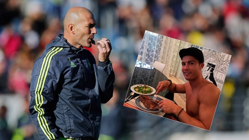 Ông Zidane buộc các cầu thủ Real Madrid phải áp dụng chế độ kiêng khem