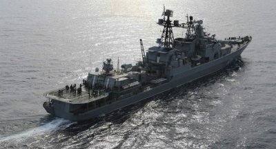 Nga đưa tàu khu trục &quot;khủng&quot; tới Địa Trung Hải