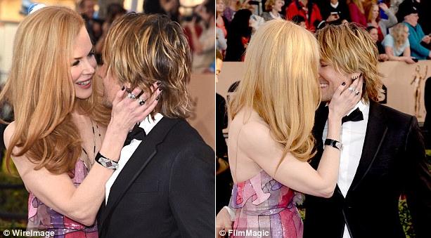 Vợ chồng Nicole Kidman tình tứ trên thảm đỏ