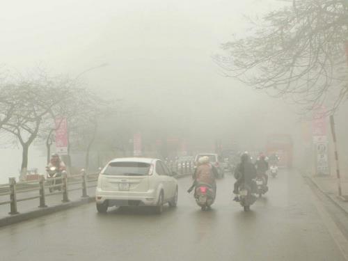Thêm không khí lạnh tăng cường, Hà Nội mưa rét 12 độ C