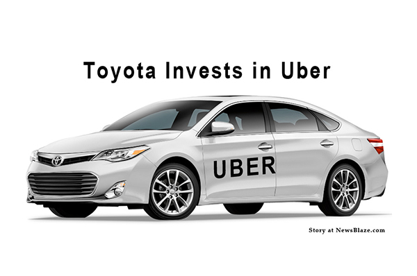Toyota &quot;bắt tay&quot; với Uber phát triển dịch vụ mới