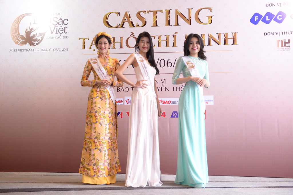 Hoa hậu Bản sắc Việt toàn cầu: Thí sinh phía Nam khoe nhan sắc rực rỡ