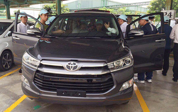 Toyota Innova 2016 đã được lắp ráp tại nhà máy Toyota ở Vĩnh Phúc, sẵn sàng ra mắt vào tháng 7 tới