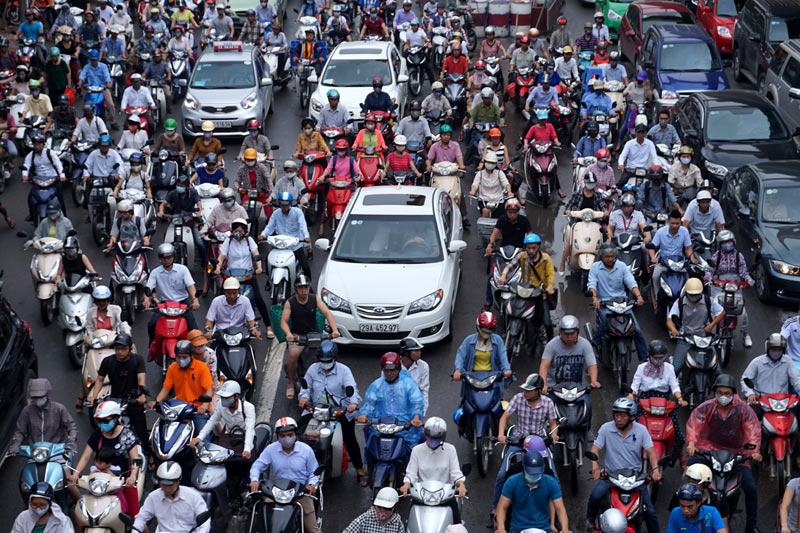 Hà Nội xem xét cấm xe máy từ 2025