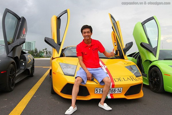 Cường đô-la sắp lập câu lạc bộ Lamborghini Việt Nam