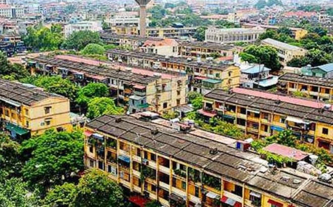 Hà Nội: Đã trình phương án cải tạo chung cư cũ