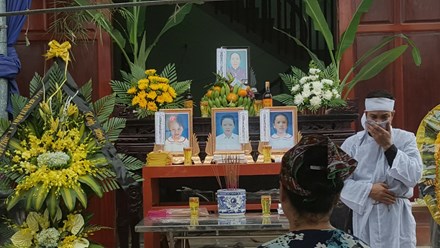 Quặn lòng lễ tang 4 bà cháu bị thảm sát ở Quảng Ninh