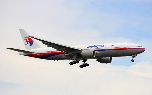 Chiếc Boeing 777-200ER cùng loại với chiếc mất tích mang số hiệu MH370 của Malaysia Airlines. Ảnh: Register