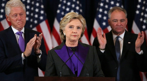 Hillary Clinton thừa nhận thất bại trong bài phát biểu lay động cả đối thủ