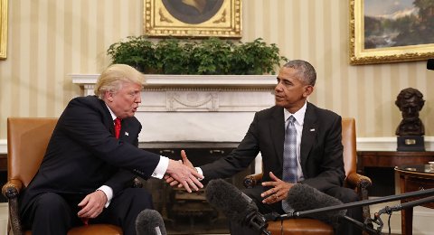 Trump, Obama quay ngoắt thái độ về nhau