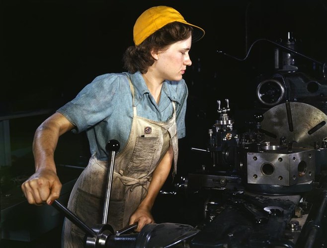 Hình ảnh người phụ nữ trong thế chiến thứ hai 