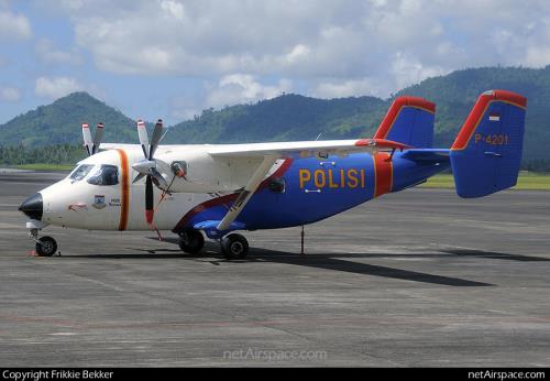 Indonesia: Rơi máy bay cảnh sát gây thương vong. Nguồn: netAirspace