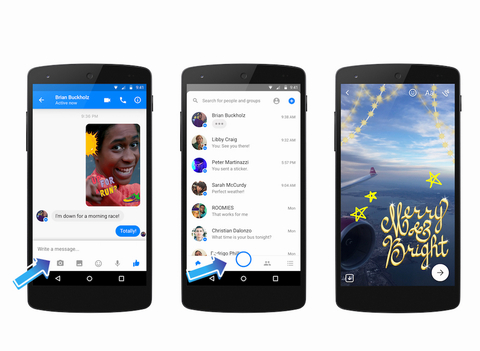 Messenger ra mắt chức năng chụp ảnh mới cho người dùng