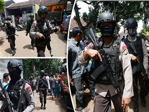 Cảnh sát Indonesia đấu súng, tiêu diệt 3 nghi phạm khủng bố