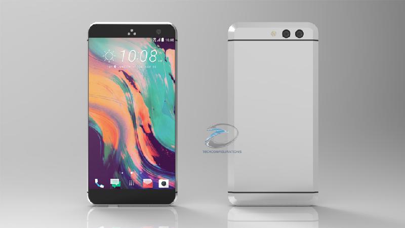 #10: HTC Ocean: Dự kiến ra mắt vào mùa xuân năm 2017. HTC đã gặp nhiều khó khăn trong năm 2016 khi sản phẩm chủ lực HTC 10 của họ không đạt được thành công như mong đợi dù được các chuyên gia đánh giá tốt ở phân khúc tầm trung. HTC Ocean là mô hình mới nhất được hé lộ của HTC được cho là tích hợp chặt chẽ với các phần mềm của Google như trợ lý điều khiển bằng giọng nói Google Assistant bên cạnh giao diện Sense Touch. Về thiết kế, mô hình HTC Ocean sử dụng vỏ kim loại nguyên khối được vát cong ở cạnh và camera kép ở mặt sau sau.