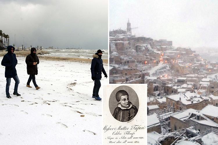 Dân lo sợ vì thời tiết Italy giống lời tiên tri về 'ngày tận thế'
