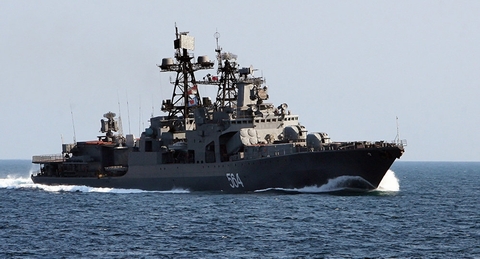  Tàu khu trục Đô đốc Tributs của Nga