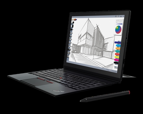 Máy tính bảng ThinkPad X1 Tablet tiếp tục gây ấn tượng với thiết kế gọn nhẹ, theo kiểu module tiện lợi và khả năng bảo trì dễ dàng. ThinkPad X1 Tablet có những module độc đáo giúp mở rộng cổng kết nối và tăng thời lượng sử dụng pin thêm 5 tiếng, cùng lựa chọn máy chiếu tích hợp giúp trình chiếu và sáng tạo dễ dàng hơn. ThinkPad X1 Tablet sẽ có mặt trên thị trường từ tháng 3/2017 với giá 949USD (khoảng 21 triệu đồng).