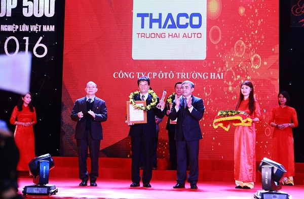 Thaco trở thành doanh nghiệp tư nhân lớn nhất Việt Nam năm 2016
