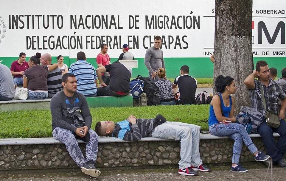 Ngừng chính sách &quot;chân ướt chân ráo&quot;, hàng loạt người Cuba bị Mexico trục xuất