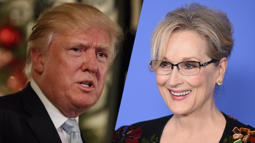 Ông Trump chỉ trích nữ diễn viên Meryl Streep là kẻ xua nịnh Hillary
