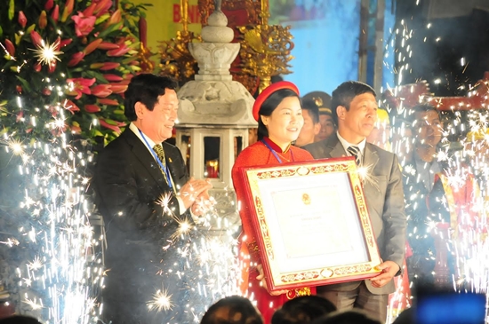 Lễ hội Trần Thương được công nhận là Di sản phi vật thể Quốc gia