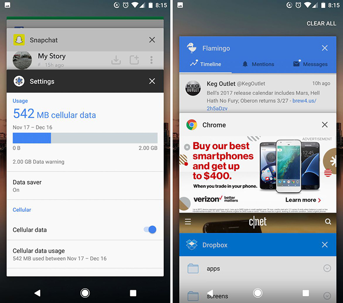 15 tính năng hữu ích trên Android 7.0 Nougat nên biết