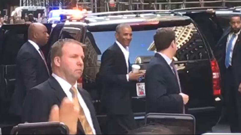 Ông Obama xuất hiện tại New York