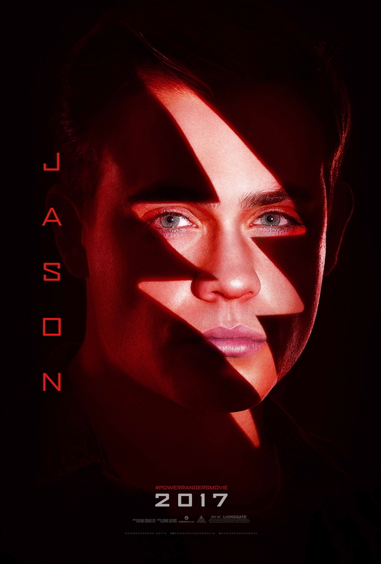 Dacre Montgomery trong vai Siêu nhân Đỏ Jason