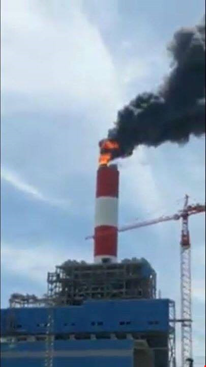 Cháy ở Nhà máy nhiệt điện Vĩnh Tân - ảnh 2