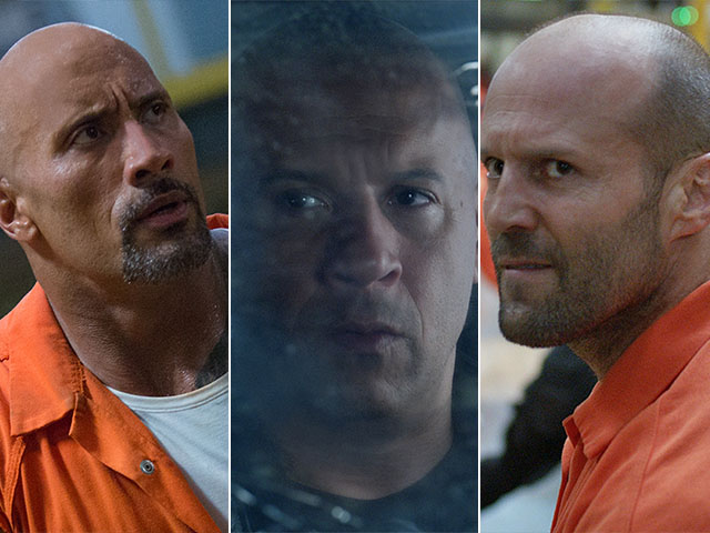Fast & Furious 8 sẽ cực kì thú vị khi 3 vai diễn quan trọng đều thuộc về 3 gương mặt quen thuộc của thể loại phim hành động: Vin Diesel, “The Rock” Dwayne Johnson và Jason Statham.